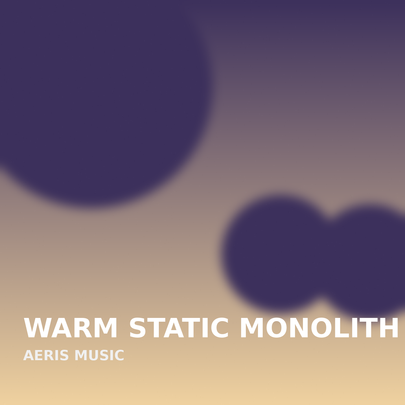 Warm Static Monolith cover